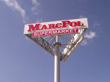 Reklama zewnętrzna dla firmy MARCPOL